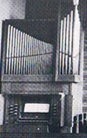 Die neuen Ott Orgel der Kirche